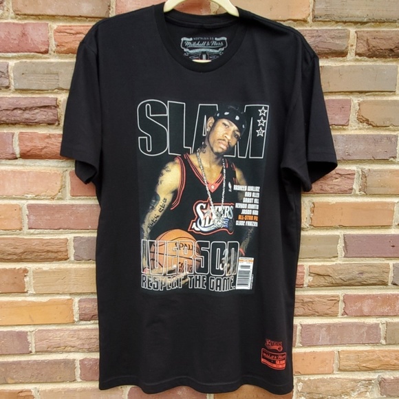 allen iverson slam jersey
